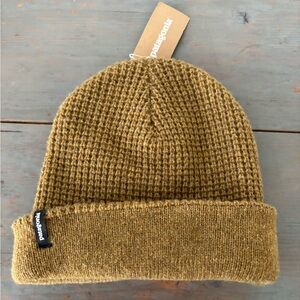 Patagonia Tan Waffle Knit Beanie